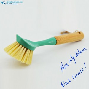 Akbrand Bamboo Handle Dish Cleaning Brush i Tiff. Färg